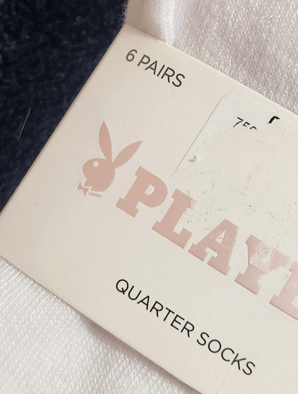 PLAYBOY 6-pair Ruffle Quarter Socks - Picture 3 of 10